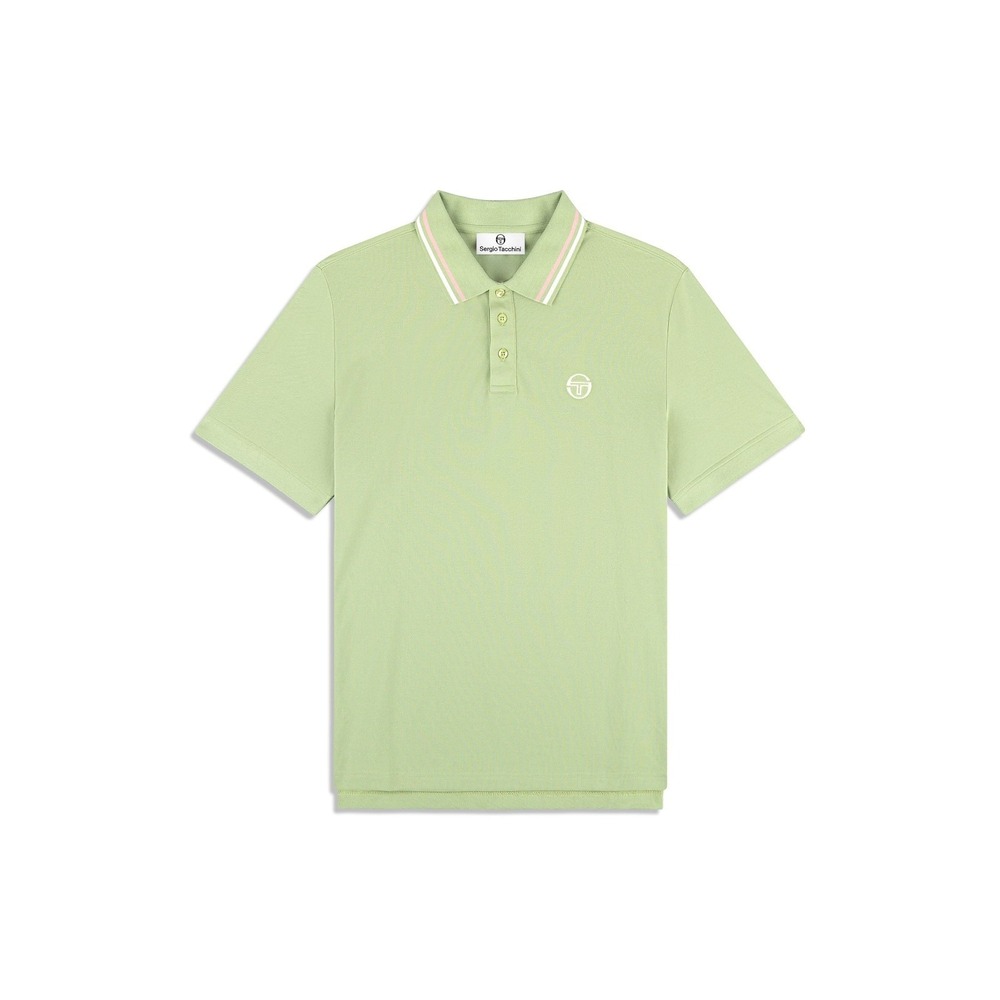 NWT Sergio Tacchini Men's Ciro Piqué Polo Sz XL Green